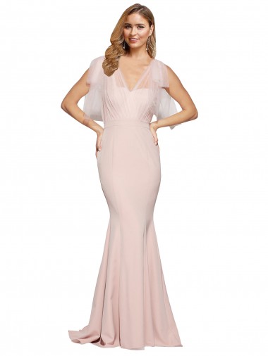 Best Mila Gowns Washington Double Bow Tulle Dress Canada