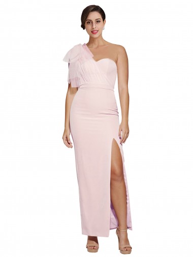 Best Mila Gowns Dominic Tulle Split Floor Length Dress Canada