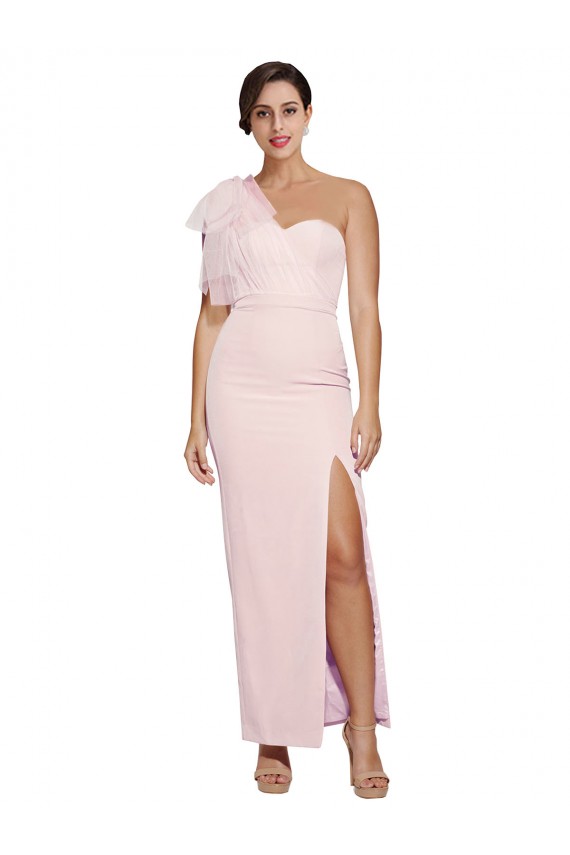 Mila Gowns Dominic Tulle Split Floor Length Dress